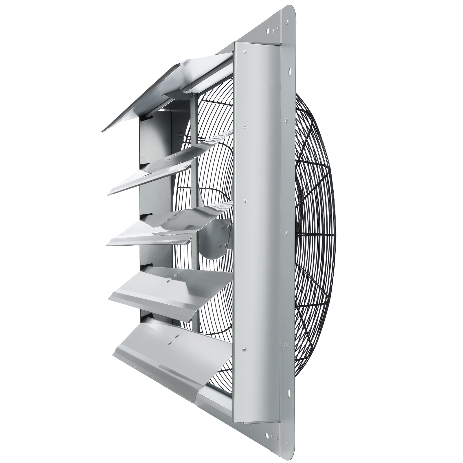 Shutter Exhaust Fan High-speed Wall Mounted Ventilator For Sheds_voghion.com